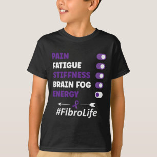 Camiseta Fibromialgia Fibromialgia Sensibilização