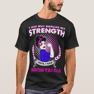 Camiseta Fibromialgia Força de Combate Fibromialgia Awarene