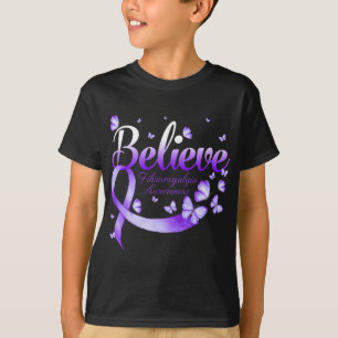 Camiseta Fibromialgia Sensibilização Borboleta 1