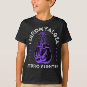 Camiseta Fibromialgia Sensibilização Fita Boxas Luvas Fibro