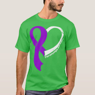 Camiseta Fibromialgia Sensibilização Pessoas Adoram Fita Co