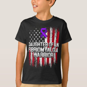 Camiseta Fibromialgia Sensibilização Sobrevivente Guerreiro