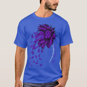 Camiseta Fibrose Cística Consciência Girassol ninguém luta