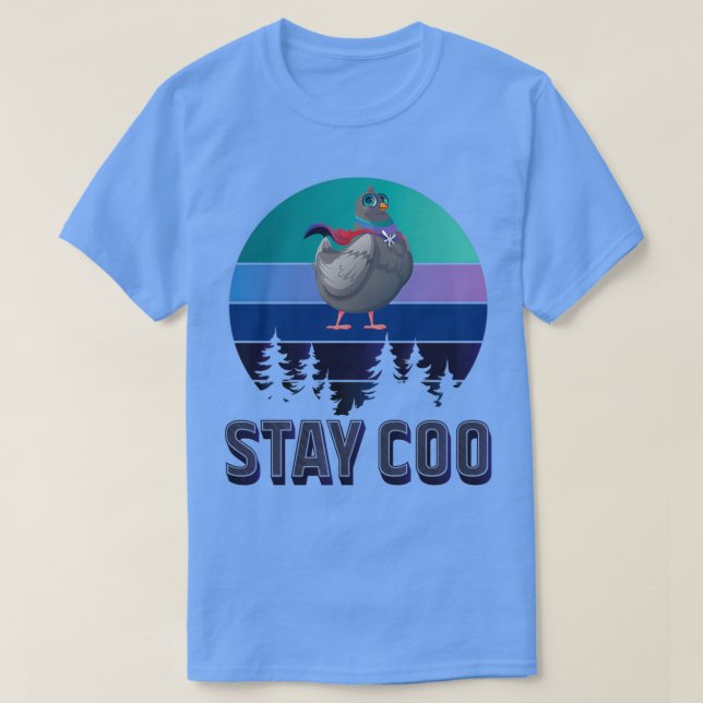 Camiseta Fica Coo Vintage Pigeon 26 (Frente do Design)