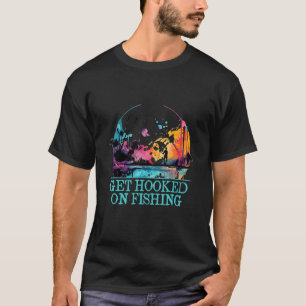 Camiseta Ficado no Gancho da Pesca Frases de Introvertido A