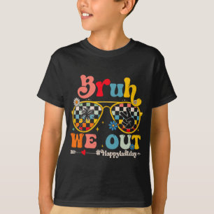 Camiseta Ficamos Felizes No Último Dia De Professora Garota