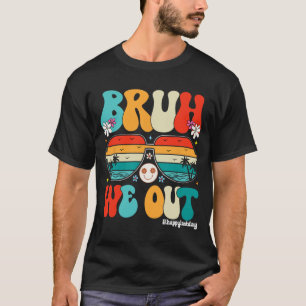 Camiseta Ficamos Felizes No Último Dia De Professora Garota