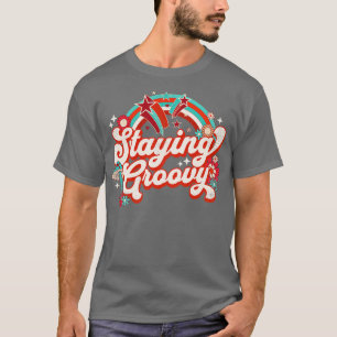 Camiseta Ficando 60s Vintage 70s Retrorando dizendo Hippie