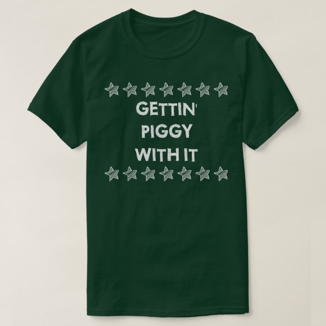 Camiseta Ficando Brincando Com Ele Bebendo Humor Sarcástico (Frente do Design)