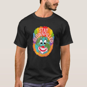 Camiseta Ficar Clownpilled Sentido de Humor Positivo Doomer