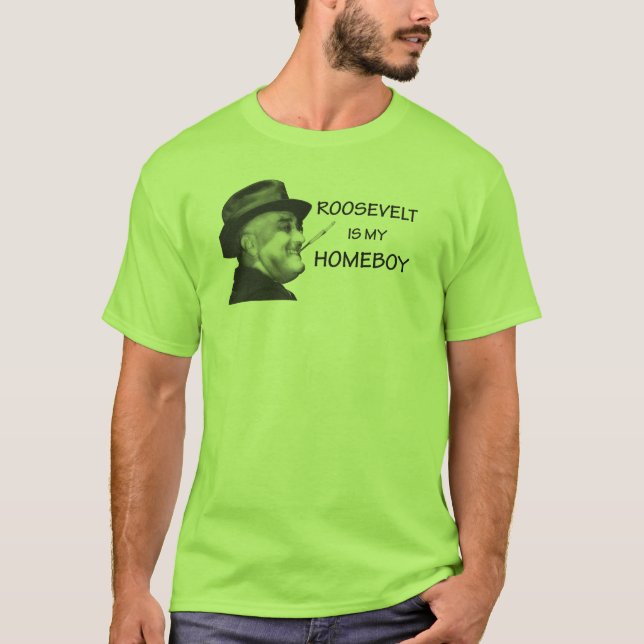 Camiseta Ficar em casa do FDR (Frente)