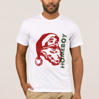 CAMISETA FICAR EM CASA DO PAPAI NOEL
