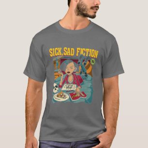 Camiseta FICÇÃO TRISTE DOENTE Filme Daria Marvelhosa Mulher