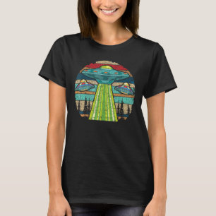 Camiseta Ficha Científica Retroativa Alienígena Extraterres