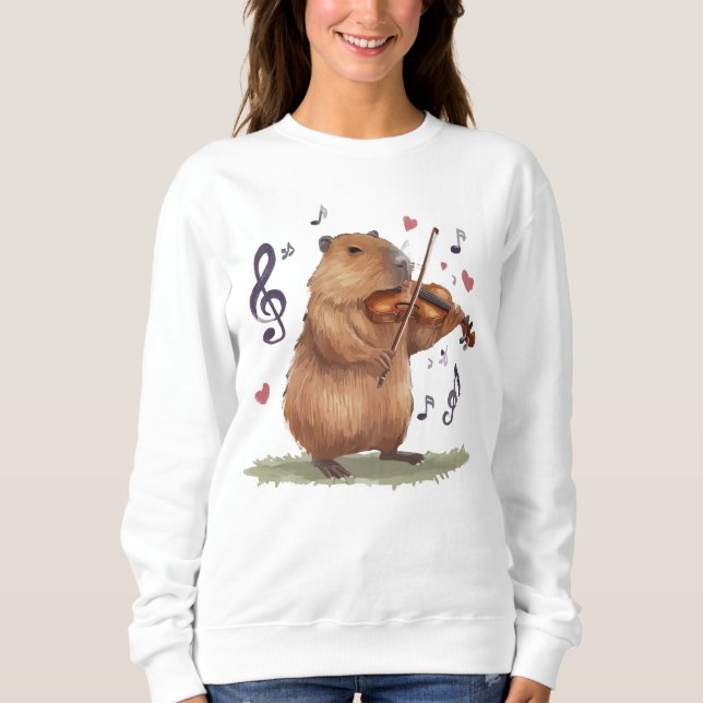 Camiseta fiddler capybara (Frente)