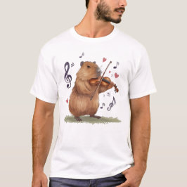 Camiseta fiddler capybara