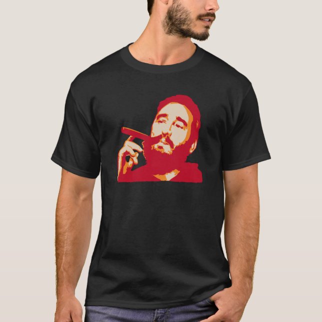 Camiseta Fidel Castro Cuba (Frente)