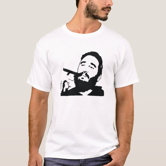 Camiseta Fidel Castro Cuba (Frente)