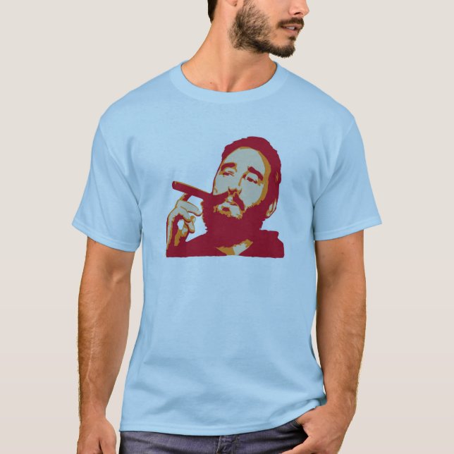 Camiseta Fidel Castro Cuba (Frente)
