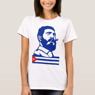 Camiseta Fidel Castro, Presidente, Revolução, Cuba, Havana