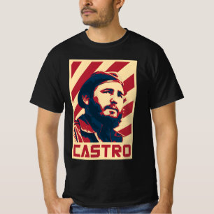 Camiseta "Fidel Castro Retro Propaganda"