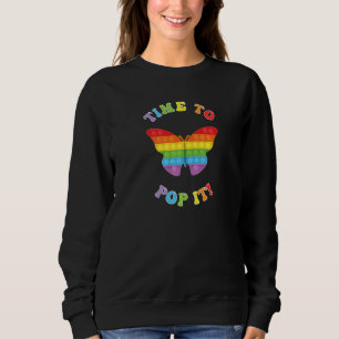 Camiseta Fidget Toy Butterfly Tempo Para Pop Ti Fidget