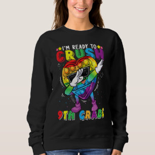Camiseta Fidget Toy Dabbing Estou pronto para esmagar o 9º
