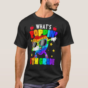 Camiseta Fidget Toy What Poppin 5 Grade 100th Day Of Scho