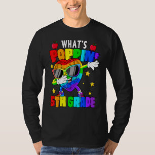 Camiseta Fidget Toy What Poppin 5 Grade 100th Day Of Scho