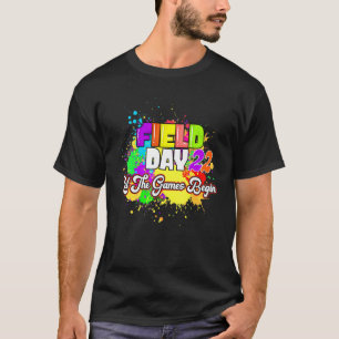 Camiseta Field Day 2022 Let The Games Begin Kids Boys Girls