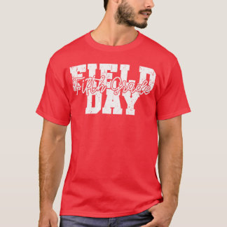 Camiseta Field Day 2025 Fifth Grade school teacher kids Pur