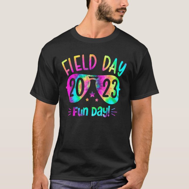 Camiseta Field Day Fun Day Teacher Student Kids Last Day Of (Frente)