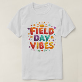 Camiseta Field Day Vibes para Mulheres – Equipe de