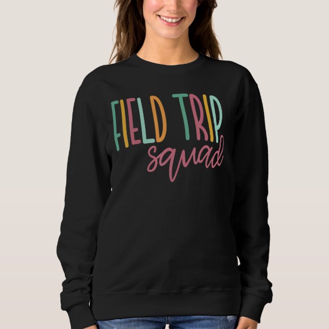 Camiseta Field Fun Day Squad School Trip Vibes Boys Girls T (Frente)
