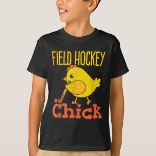 Camiseta Field Hockey Chick - Lindo Presente para Mulheres