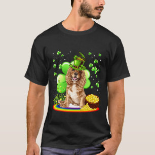 Camiseta Field Spaniel Dog St Patricks Day