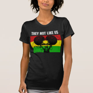 Camiseta Fierce Black Woman Afro Puffs Black history month
