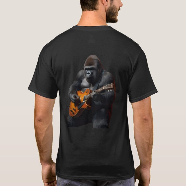 Camiseta Fierce Gorilla Rocker (Verso)