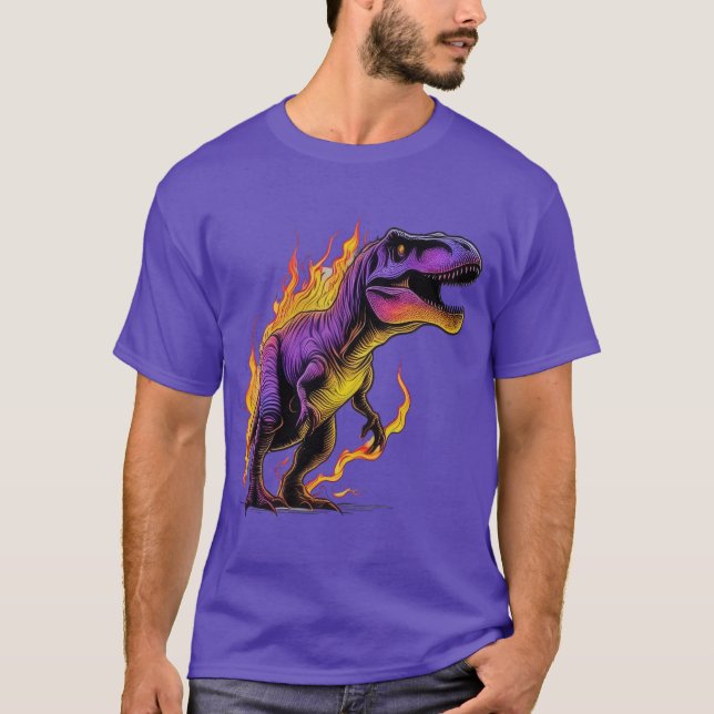 Camiseta Fierce Inferno T-Rex (Frente)