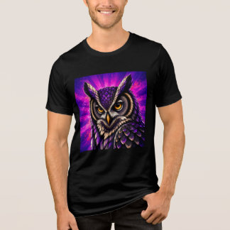 Camiseta Fierce Owl Vintage Vida Selvagem