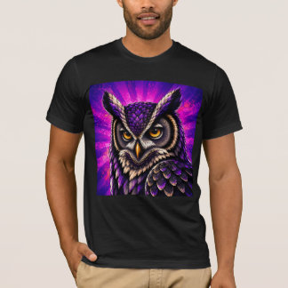 Camiseta Fierce Owl Vintage Vida Selvagem