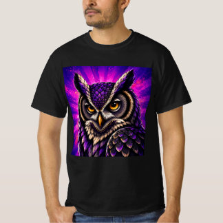 Camiseta Fierce Owl Vintage Vida Selvagem