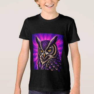 Camiseta Fierce Owl Vintage Vida Selvagem