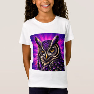 Camiseta Fierce Owl Vintage Vida Selvagem