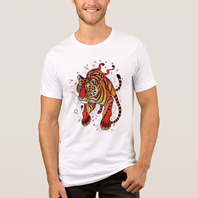 Camiseta Fierce Spirit Tiger (Frente)