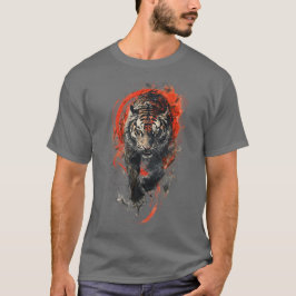 Camiseta Fierce Tiger em Movimento