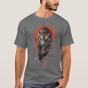 Camiseta Fierce Tiger em Movimento