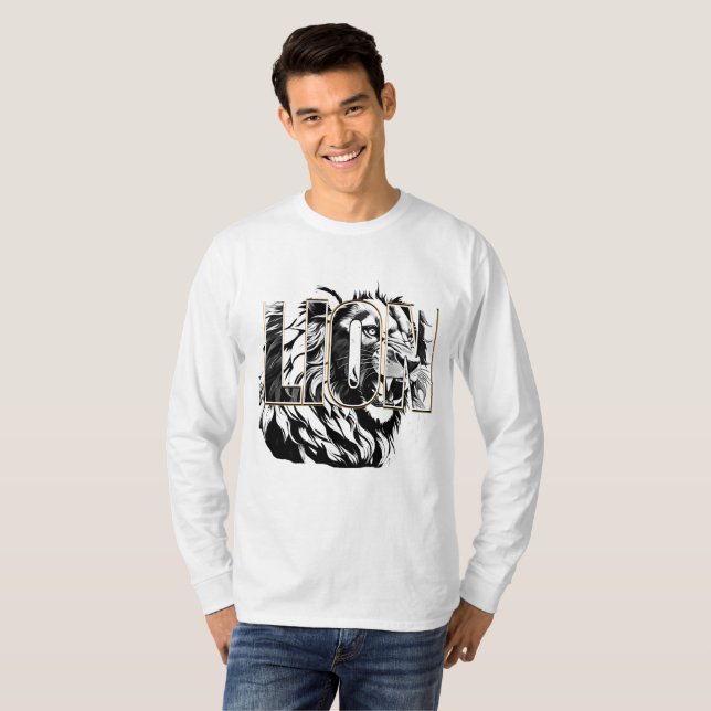 Camiseta FierceLion (Frente Completa)