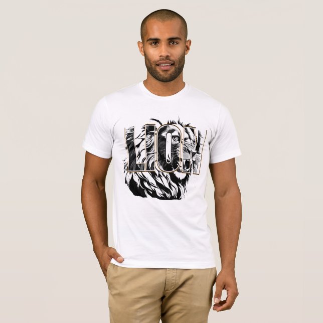 Camiseta FierceLion (Frente Completa)