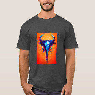 Camiseta "Fiery Dragon Custom T Shirt - Libere seu interior